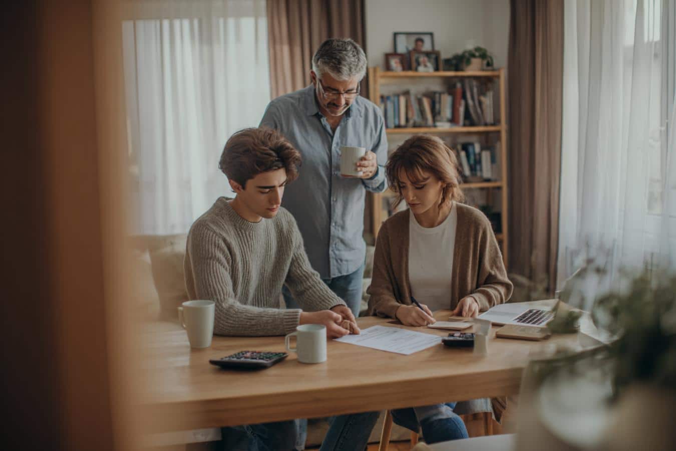 attestation rattachement foyer fiscal parents