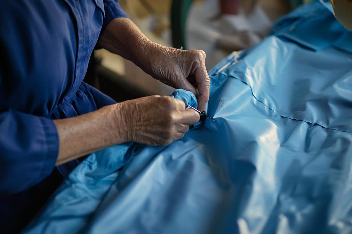 coudre bache bulle durabilite maximale