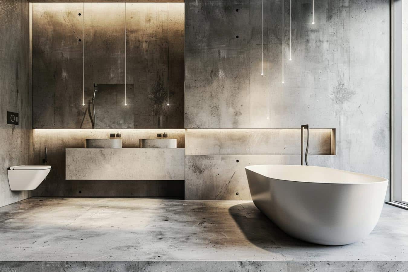 inconvenients beton cire salle de bain