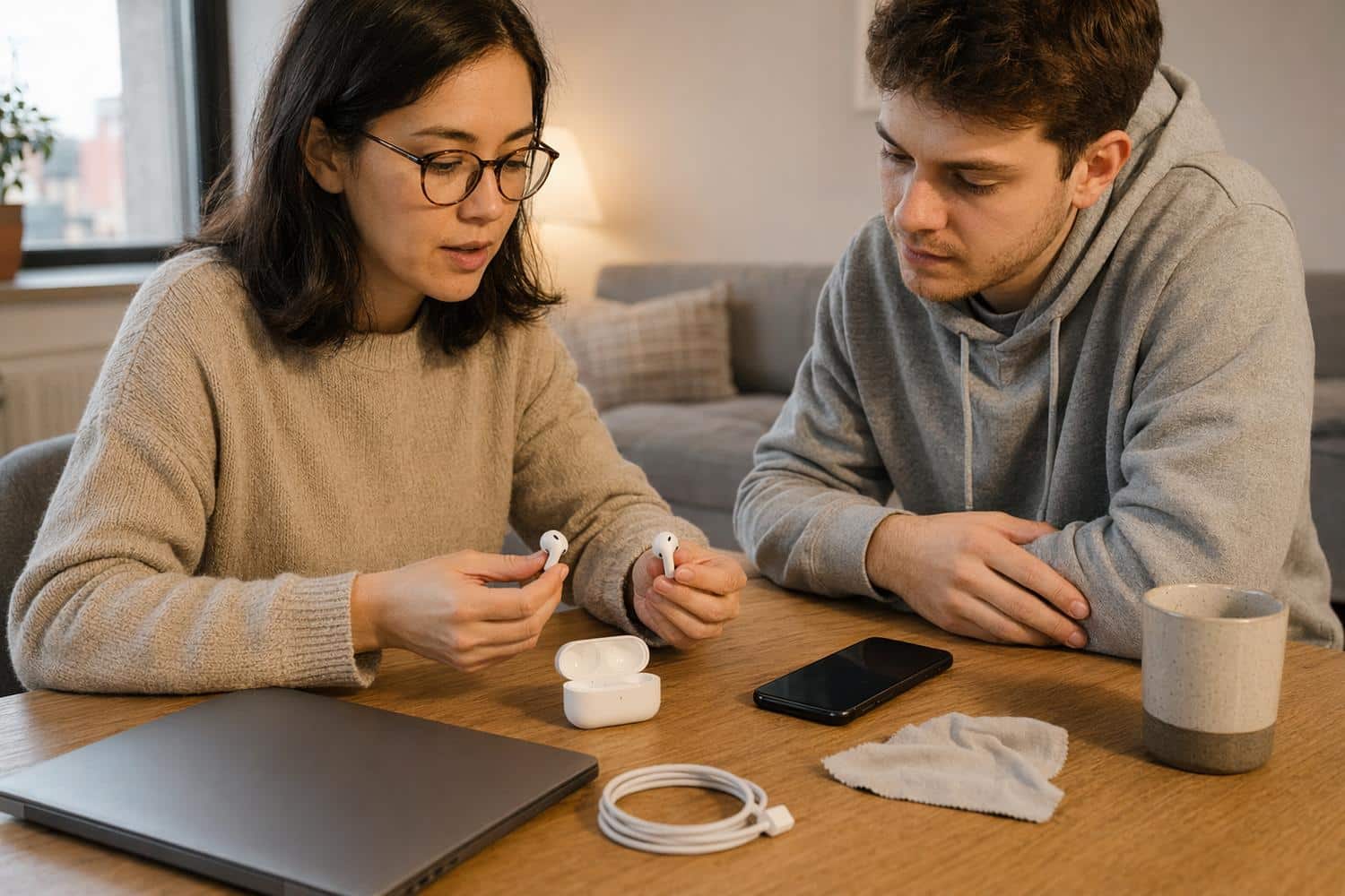 reinitialiser airpods qualite audio